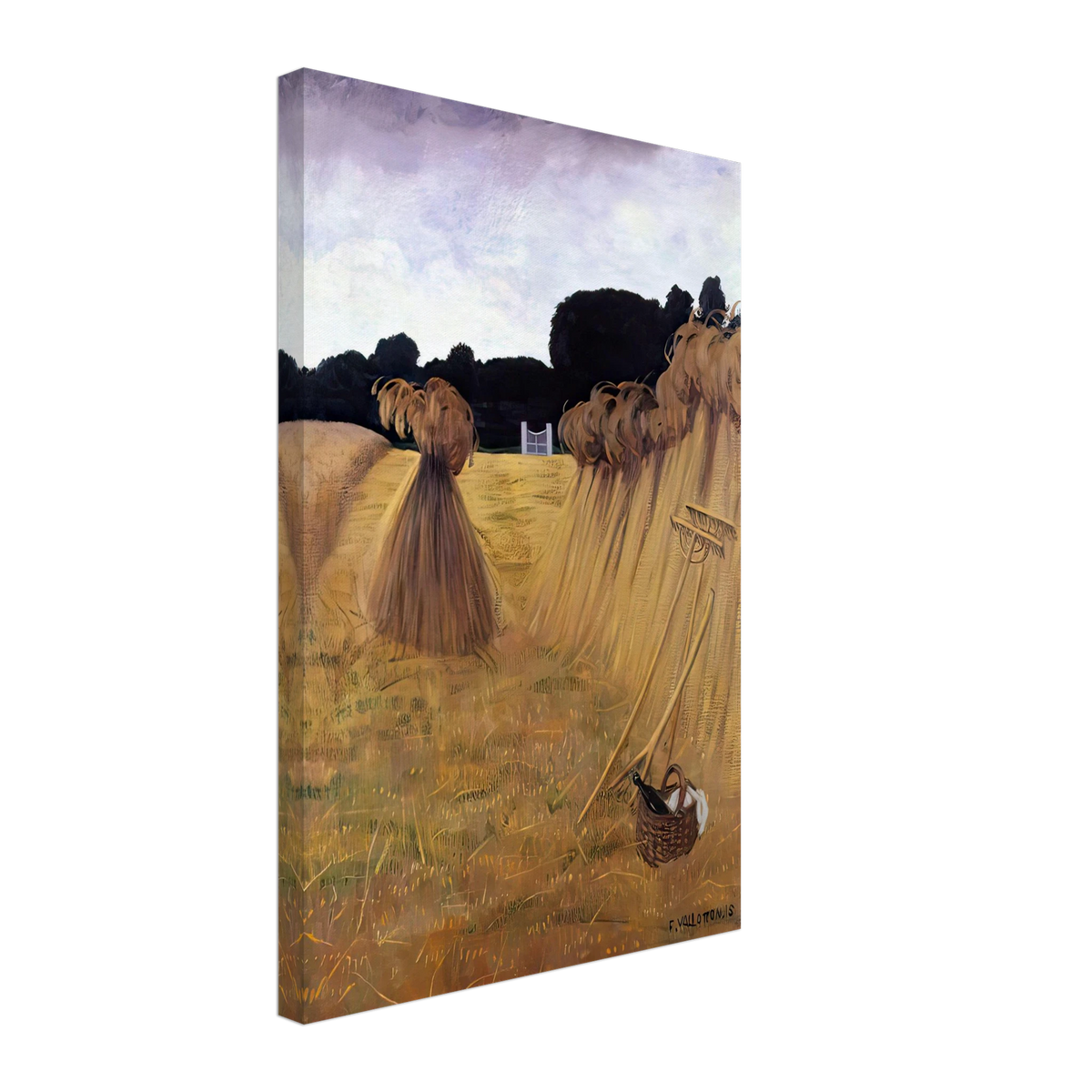 Les Javelles by Felix Vallotton, canvas