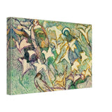 Les lys et les vièrges folles by Louis Soutter, canvas, view 2