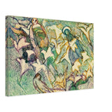 Les lys et les vièrges folles by Louis Soutter, canvas