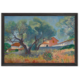 Les Oliviers À Sanary by Henri Manguin, framed poster, view 2