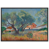 Les Oliviers À Sanary by Henri Manguin, framed poster, view 3