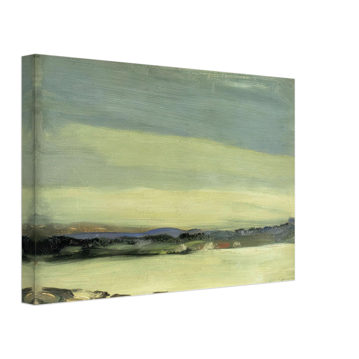 Leunkin Bay, June by Robert Henri, canvas, view 2
