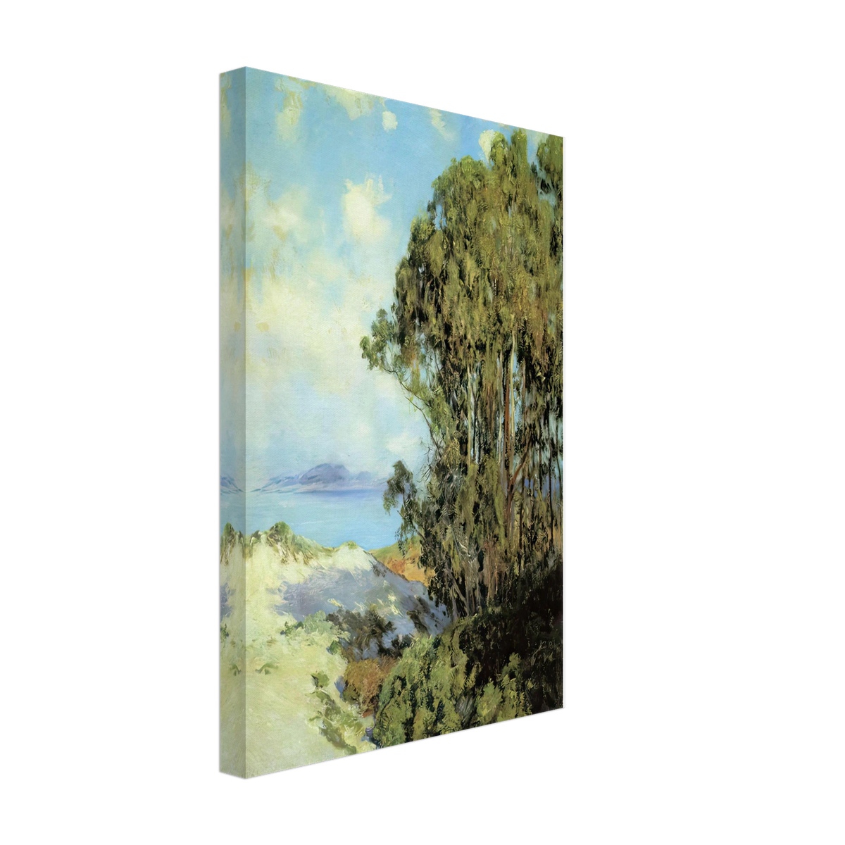 Lifting Fog, Carmel by Guy Rose, canvas, view 2