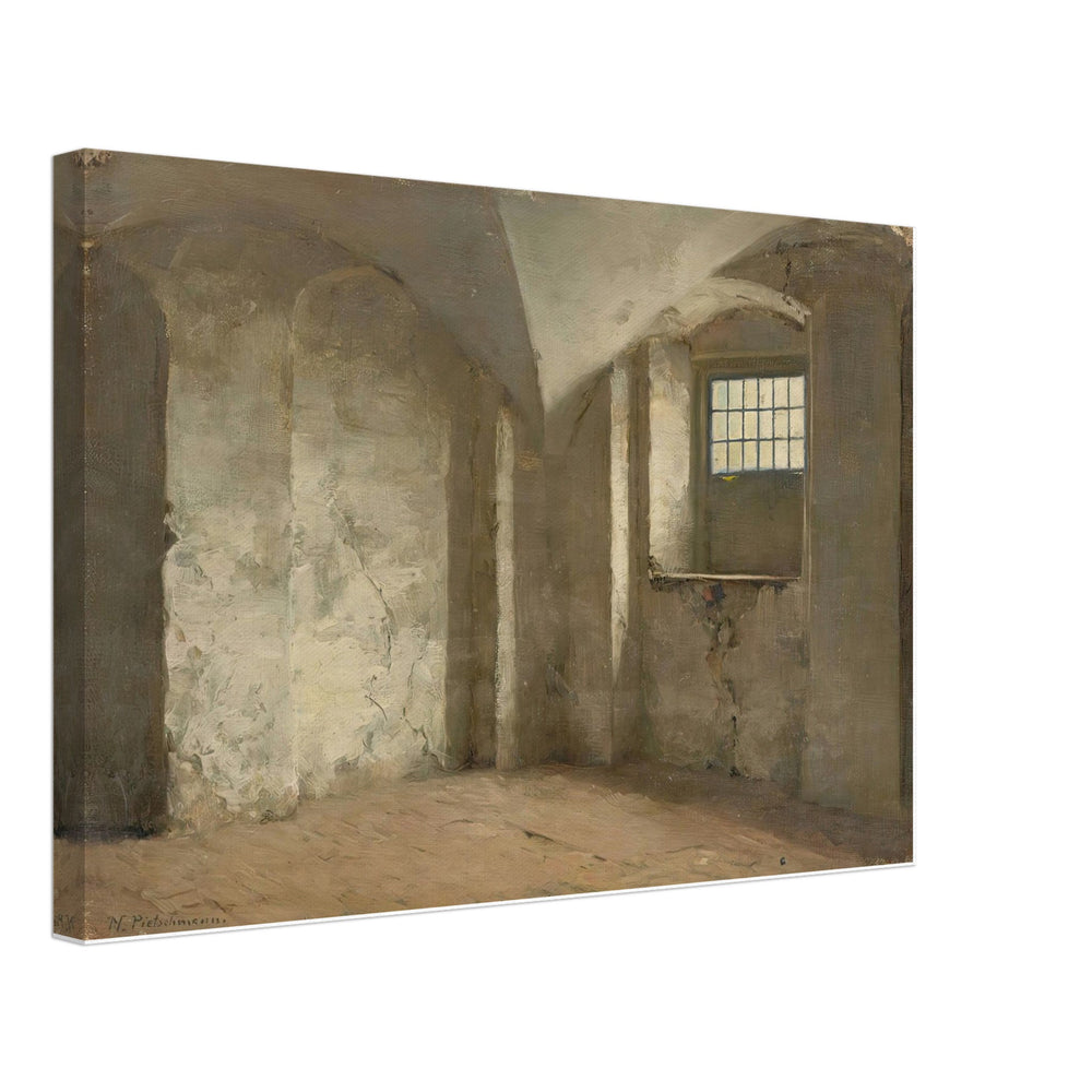 Light Study in the Vault Cellar by Max Pietschmann, canvas