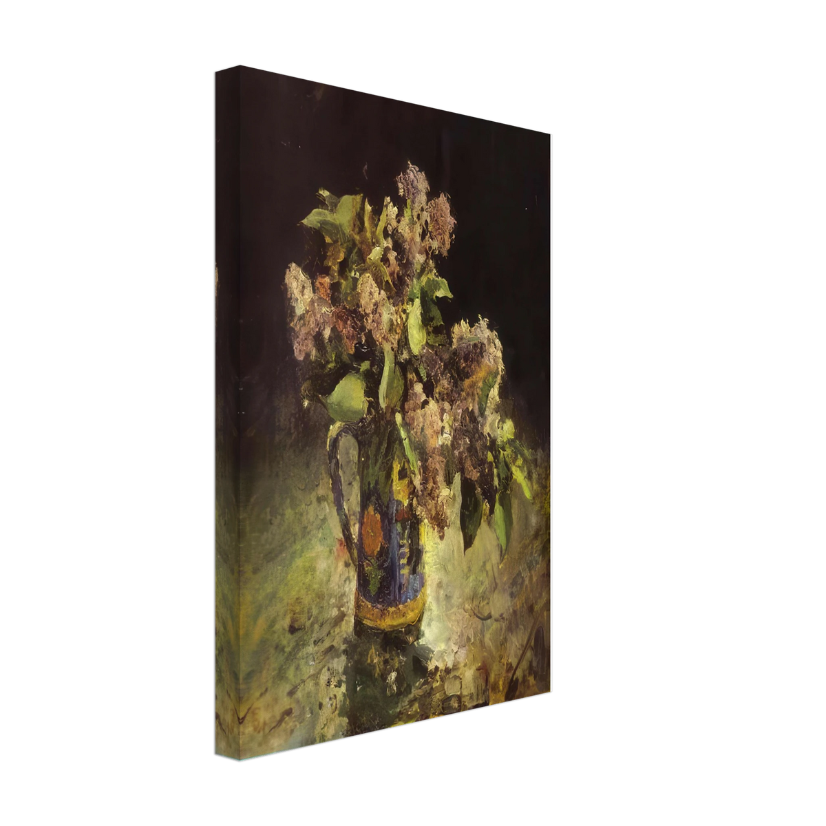 Lilacs in Vase by Valentin Serov, canvas, view 2