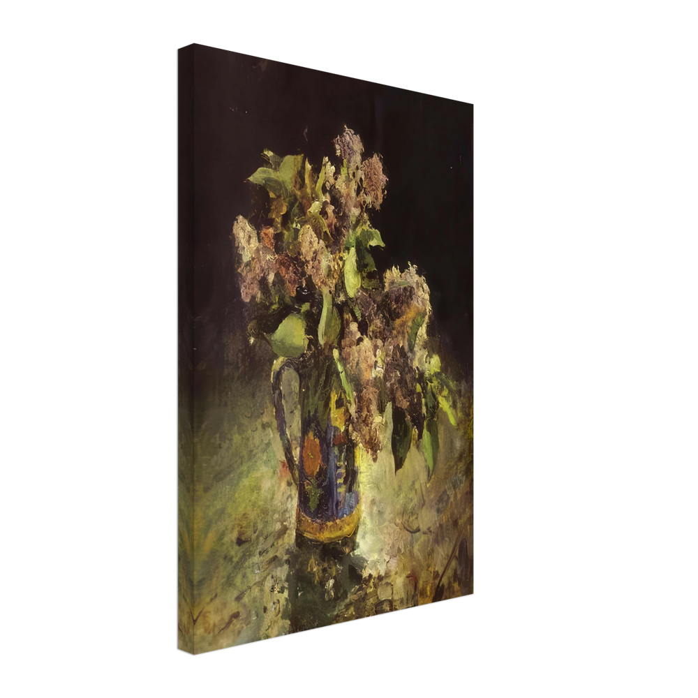 Lilacs in Vase by Valentin Serov, canvas