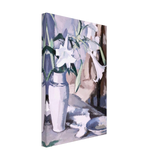 Lilies by Samuel Peploe, canvas, view 2