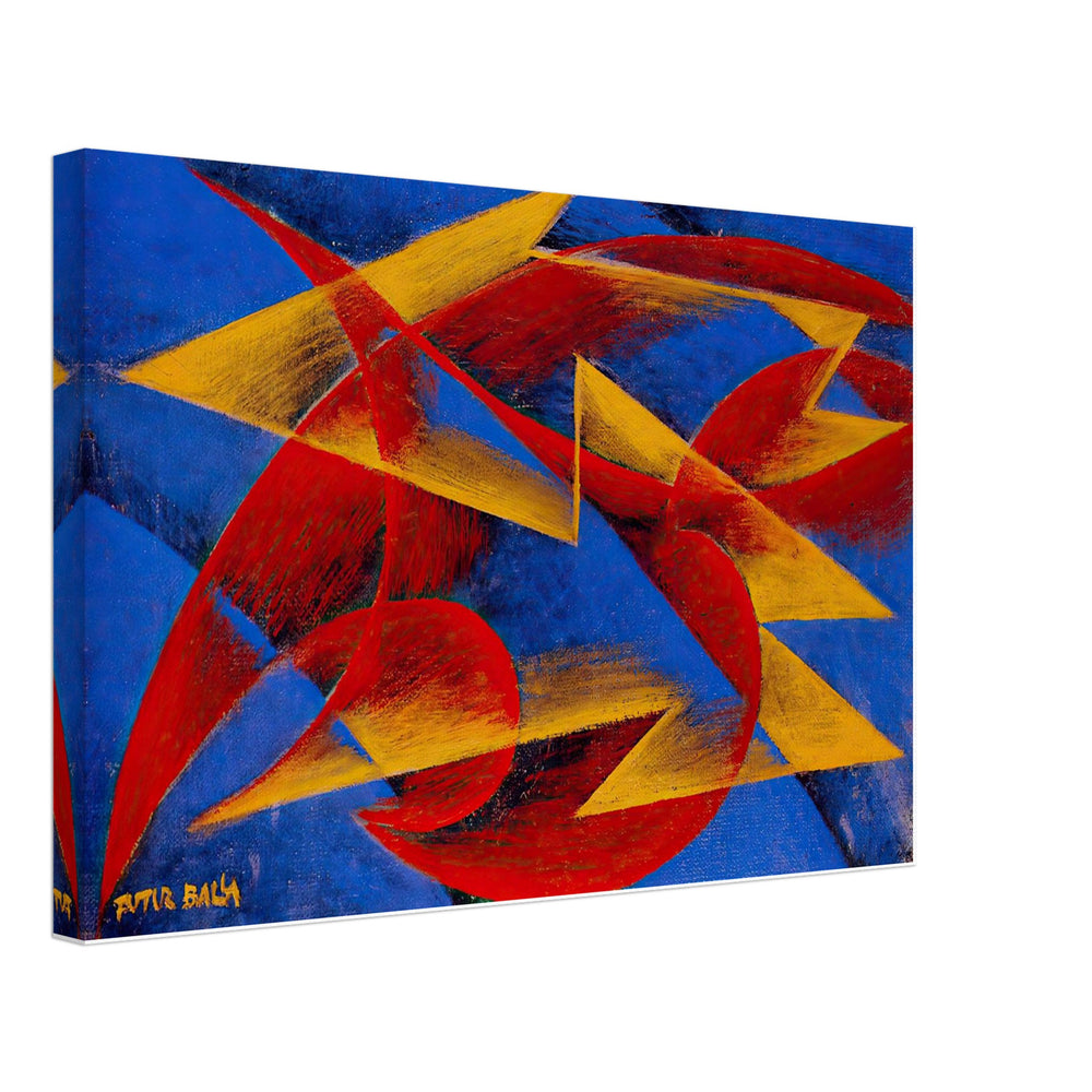 Line of Speed by Giacomo Balla, canvas