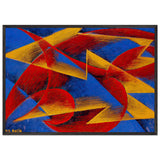 Line of Speed by Giacomo Balla, framed poster, view 3