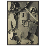 Lines Meeting by Pierre Dubreuil, framed poster, view 3