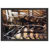 Lines of Movement and Dynamic Succession by Giacomo Balla, framed poster, view 2
