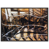 Lines of Movement and Dynamic Succession by Giacomo Balla, framed poster, view 3