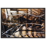 Lines of Movement and Dynamic Succession by Giacomo Balla, framed poster