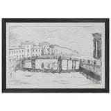 Lithuanian Castle by Anna Ostroumova-Lebedeva, framed poster, view 2