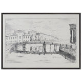 Lithuanian Castle by Anna Ostroumova-Lebedeva, framed poster, view 3