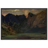 Loch Coruisk and The Cuillins from Elgol by John Duncan, framed poster