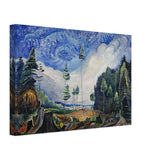 Loggers Culls by Emily Carr, canvas, view 2