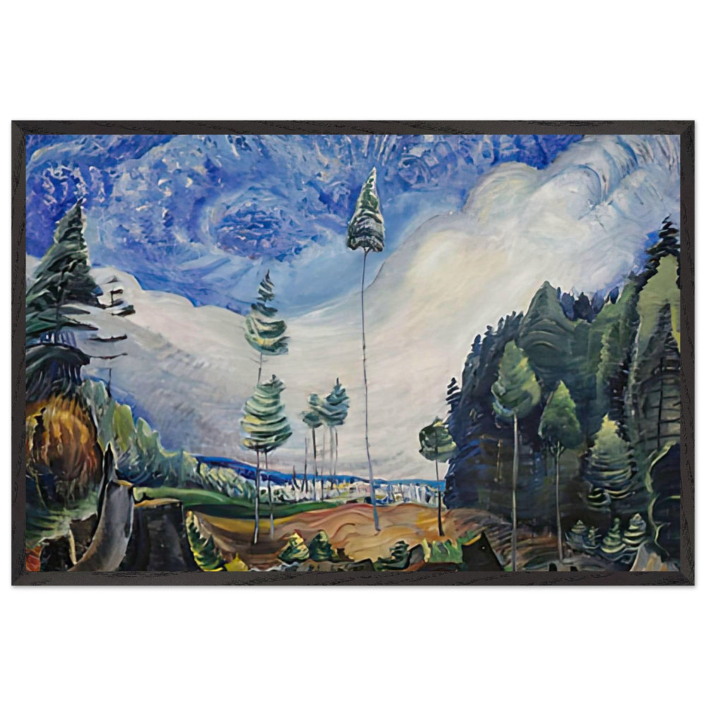 Loggers Culls by Emily Carr, framed poster