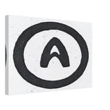 Logo of the Publishing House Alatas by Nicholas Roerich, canvas