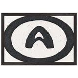 Logo of the Publishing House Alatas by Nicholas Roerich, framed poster, view 2