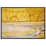 Low Tide Honfleur by Guy Rose, framed poster, view 3