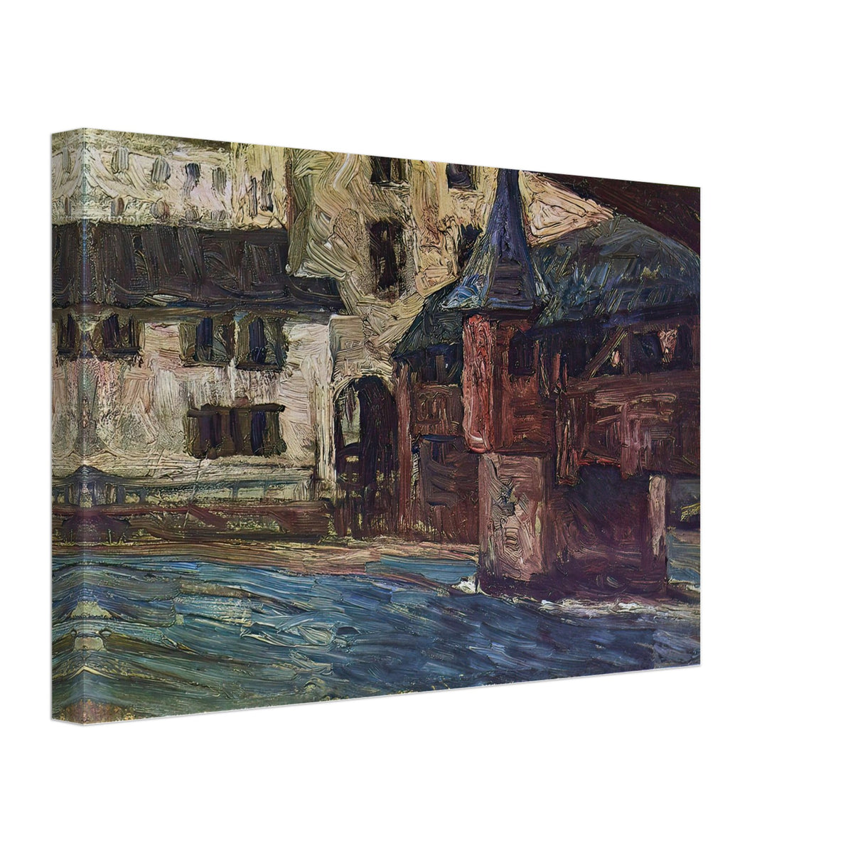 Lucerne by Fujishima Takeji, canvas, view 2