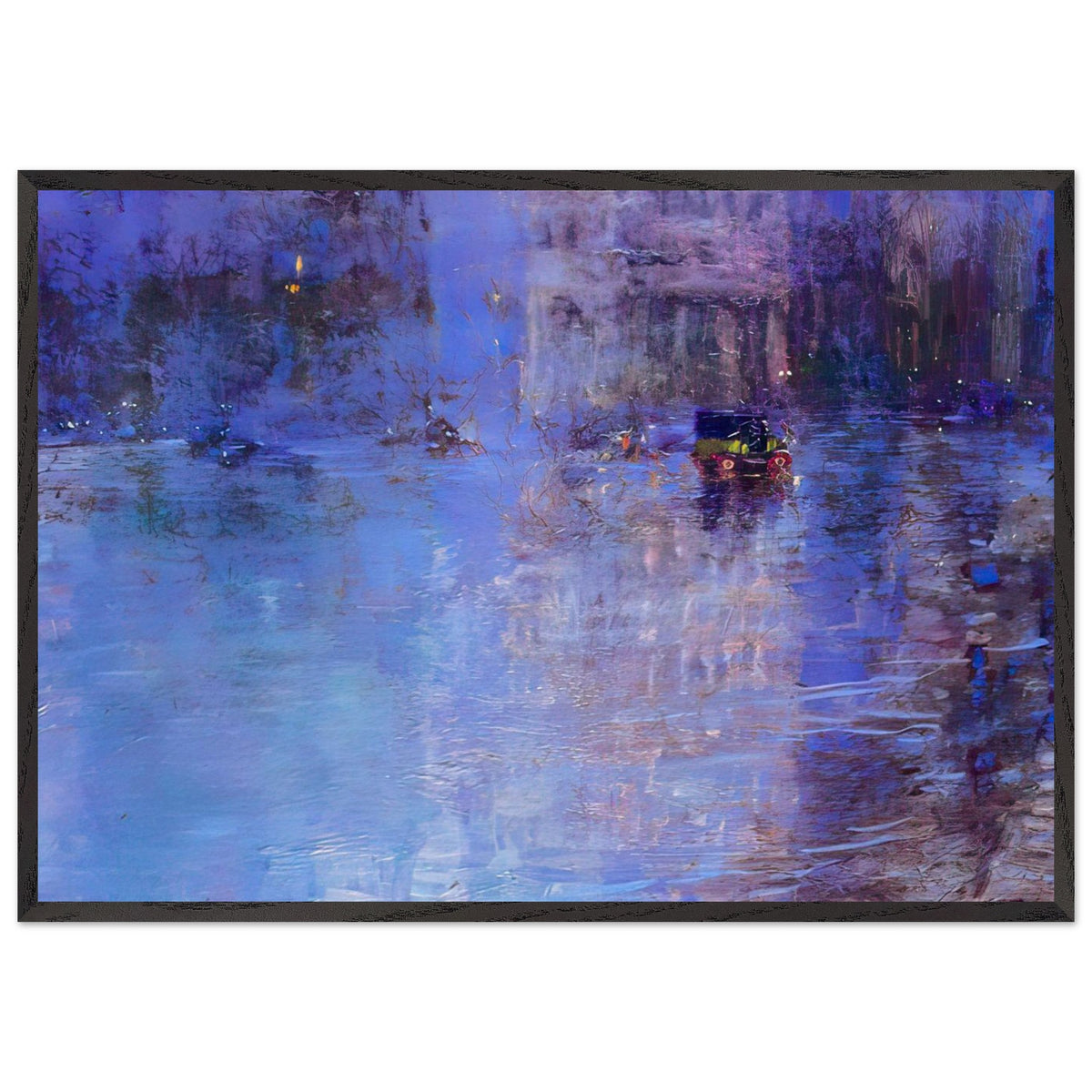 Madison Square by George Luks, framed poster, view 3