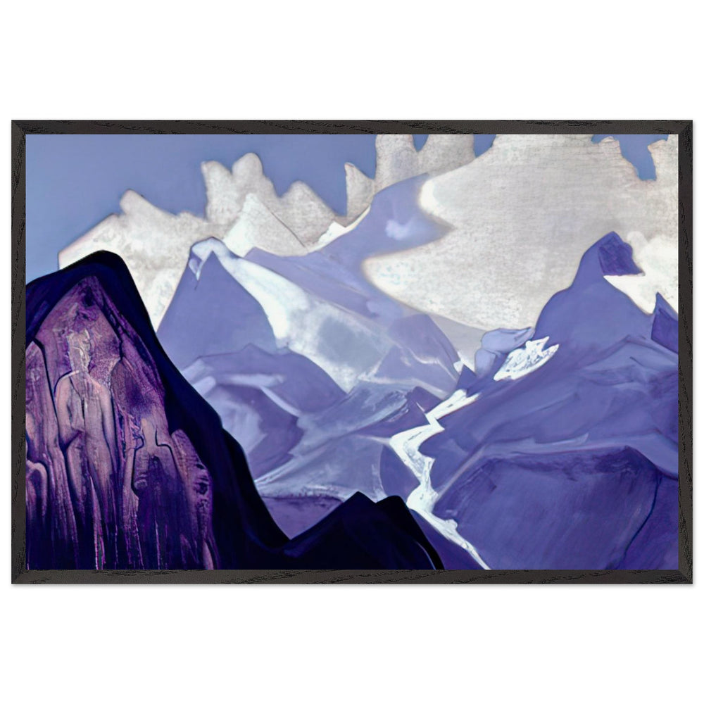Maitreya by Nicholas Roerich, framed poster