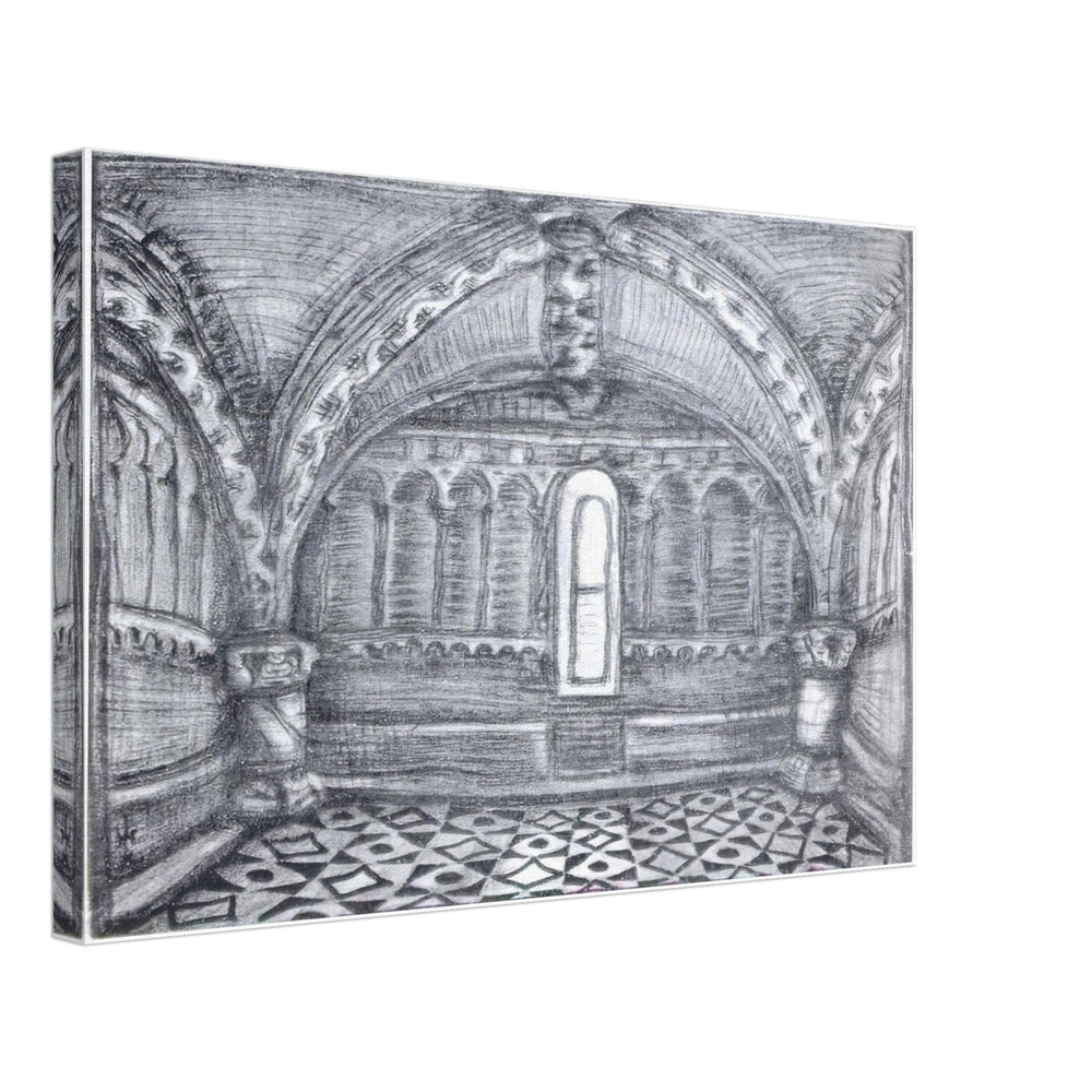 Maleines Room by Nicholas Roerich, canvas
