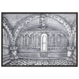 Maleines Room by Nicholas Roerich, framed poster, view 3