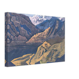 Manasbal Lake by Nicholas Roerich, canvas, view 2