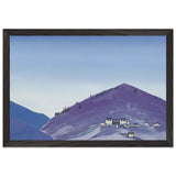 Manjusri Cell, Mongolia by Nicholas Roerich, framed poster, view 2