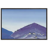 Manjusri Cell, Mongolia by Nicholas Roerich, framed poster
