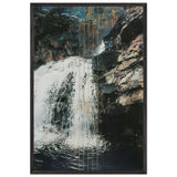 Mäntykoski Waterfall by Akseli Gallen-Kallela, framed poster