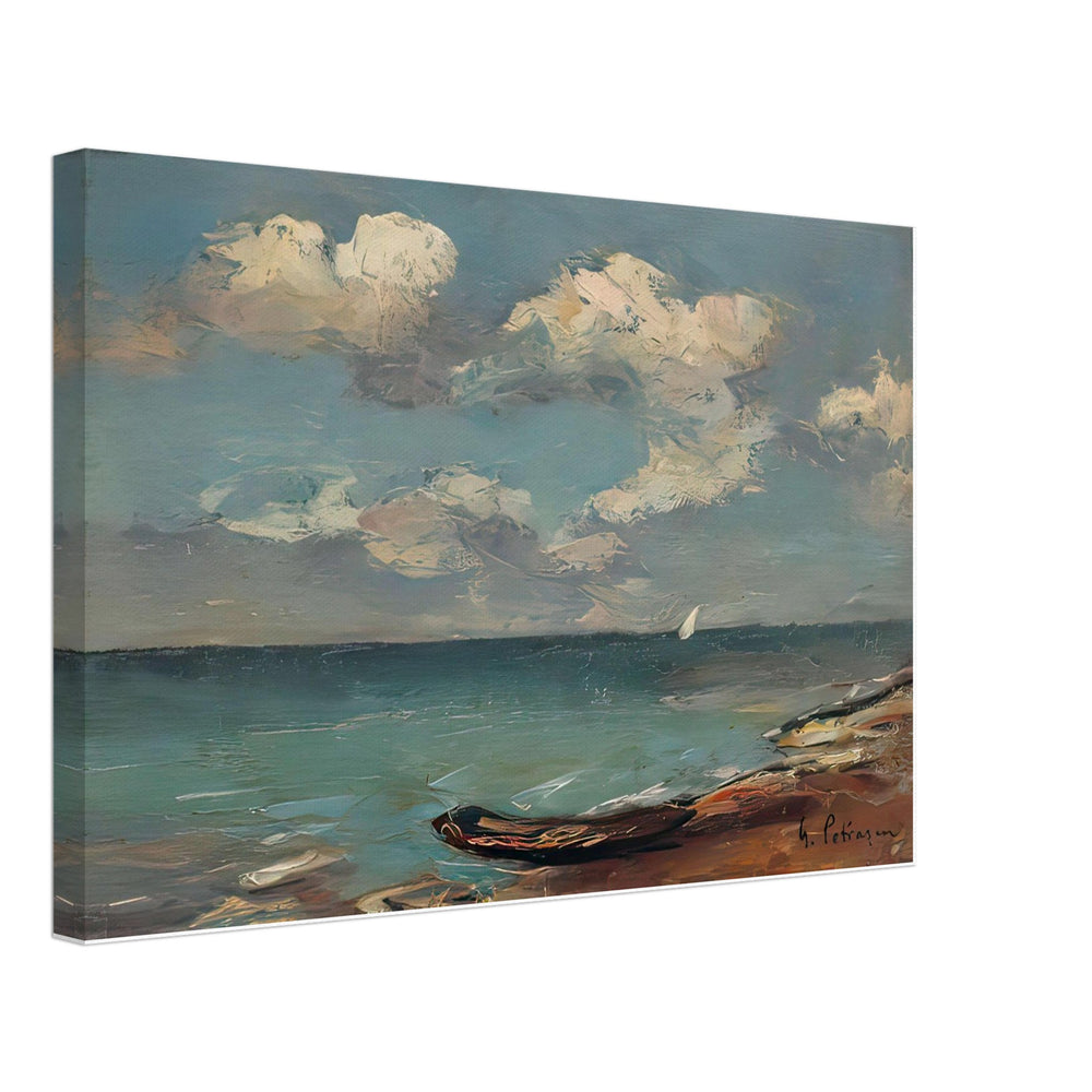 Marina by Gheorghe Petrascu, canvas