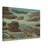 Marine by Andre Bauchant, canvas