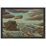 Marine by Andre Bauchant, framed poster, view 2