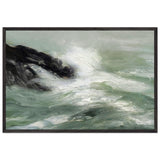 Marine - Storm Sea by Robert Henri, framed poster