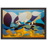 Marombra by Giacomo Balla, framed poster, view 2