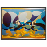 Marombra by Giacomo Balla, framed poster, view 3