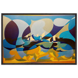 Marombra by Giacomo Balla, framed poster