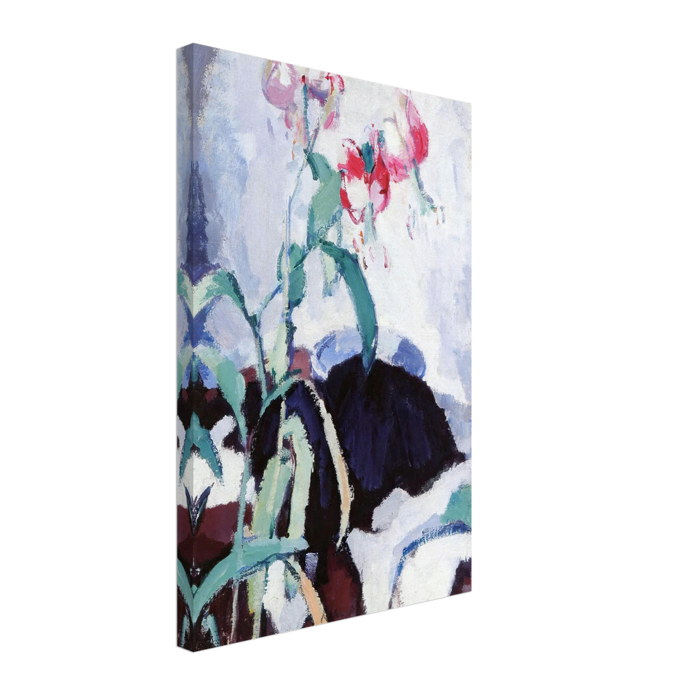 Martagon Lilies by Samuel Peploe, canvas