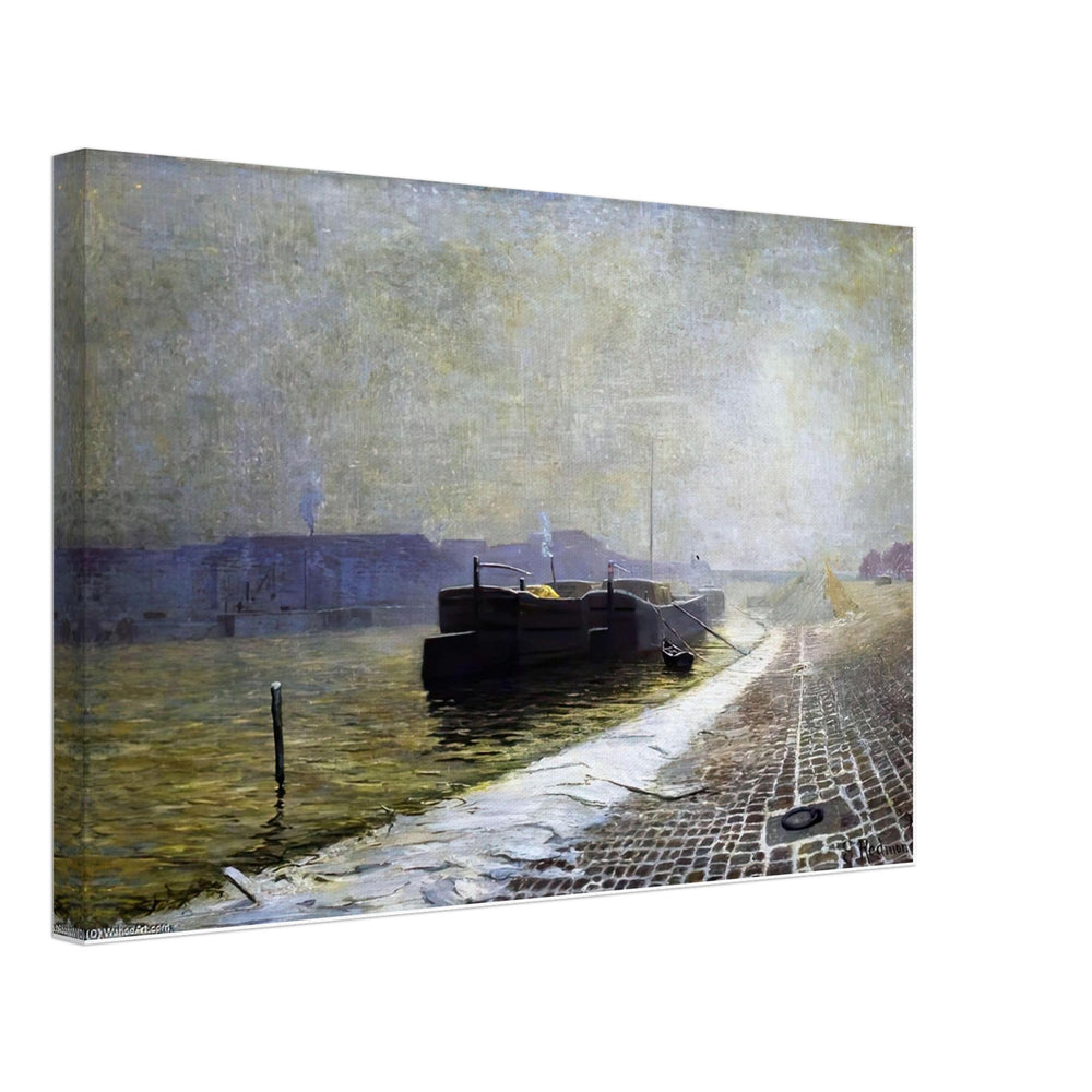 Matin d'Hiver by Granville Redmond, canvas