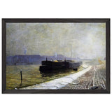 Matin d'Hiver by Granville Redmond, framed poster, view 2