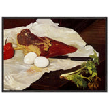 Meat and Eggs by Felix Vallotton, framed poster, view 3