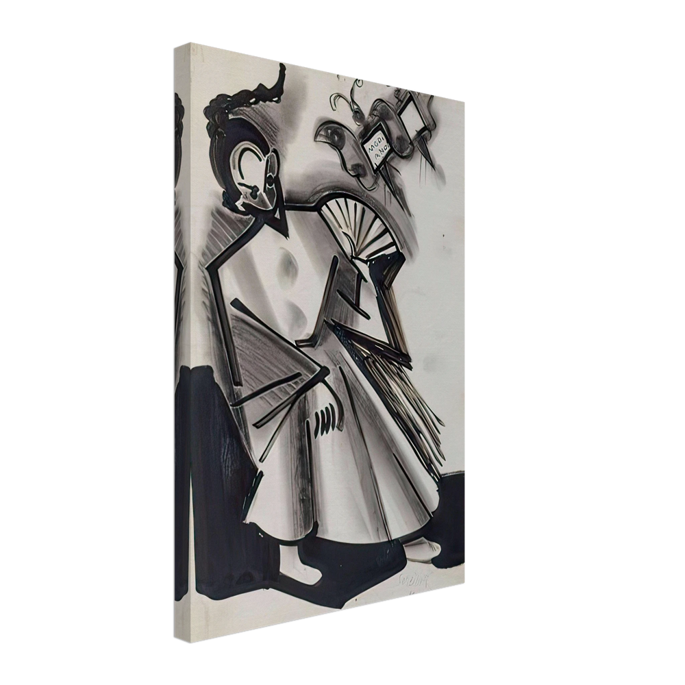 Mediano by Scheiber Hugó, canvas