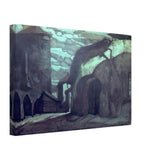 Medieval Revel by Nicholas Roerich, canvas, view 2