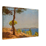 Mediterranean Coastline by Algernon Talmage, canvas