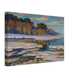 Melting Snow by Vilhelms Purvitis, canvas, view 2