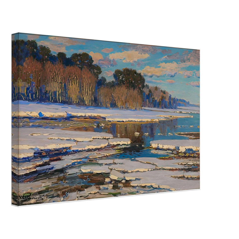 Melting Snow by Vilhelms Purvitis, canvas
